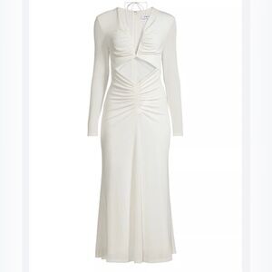 NWT MISHA's Kerry midi-dress Ivory Size 8